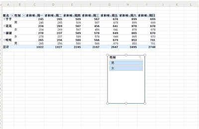 Excel切片器怎么筛选数据