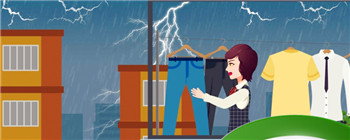 打雷时能玩手机吗 金属伞柄的伞容易遭到雷击吗