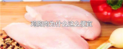 鸡胸肉为什么这么便宜
