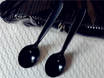 黑色外卖勺子真的不能用吗3