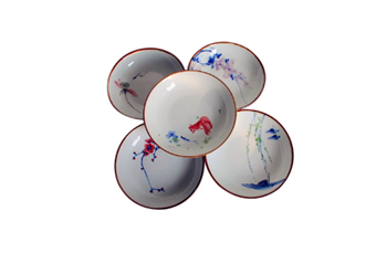 釉上彩摸得到花纹吗3